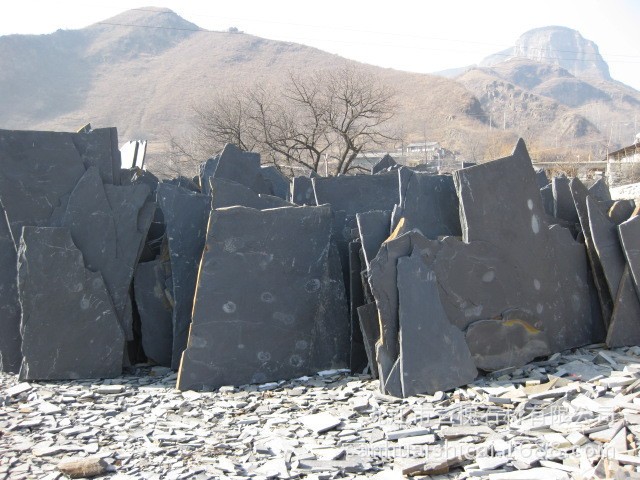 青石板庭院铺装实景