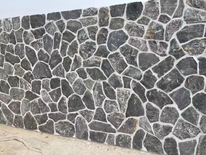 青石板冰裂纹碎拼艺术效果