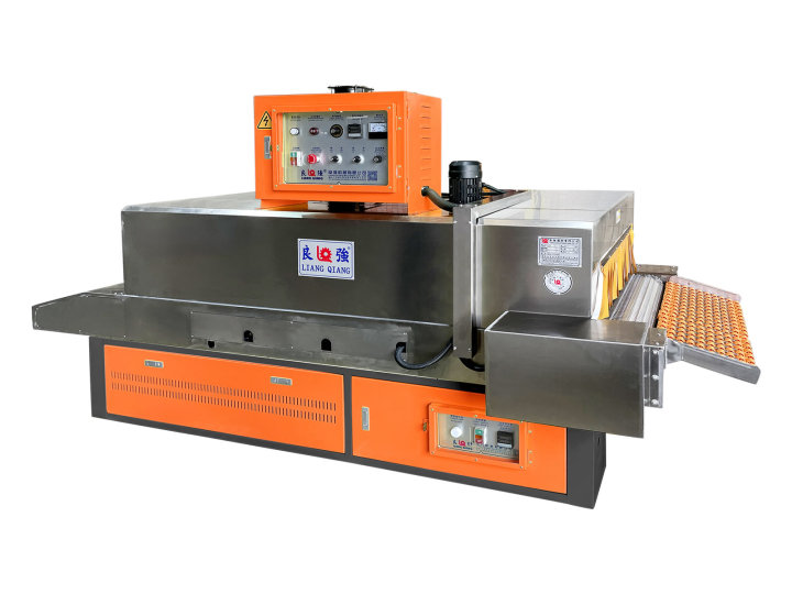 鞋机加硫机生产线实景