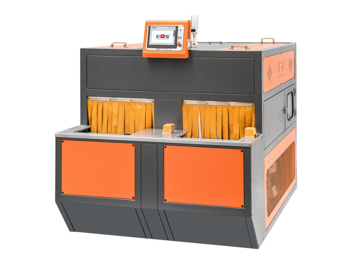 现代化鞋机生产车间