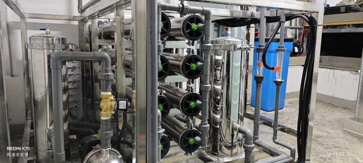 纯水设备生产与工程案例
