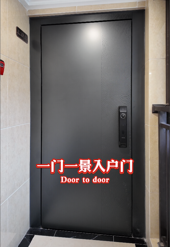 自建房大门安装效果全景图