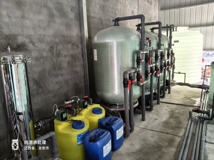 工业纯水设备工艺流程图