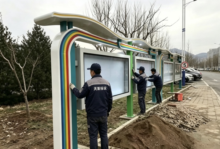 党建宣传栏制作工艺