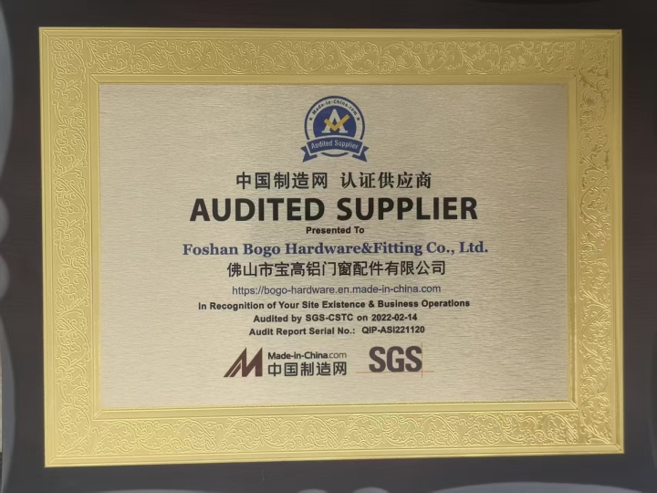 抗氧化门窗配件源头精选-产品工艺展示