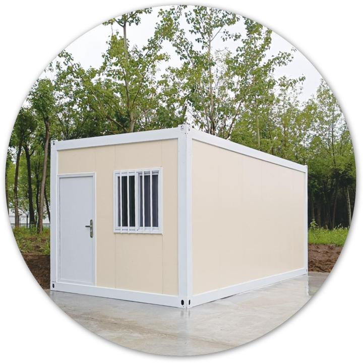 住人集装箱规模化生产基地全景