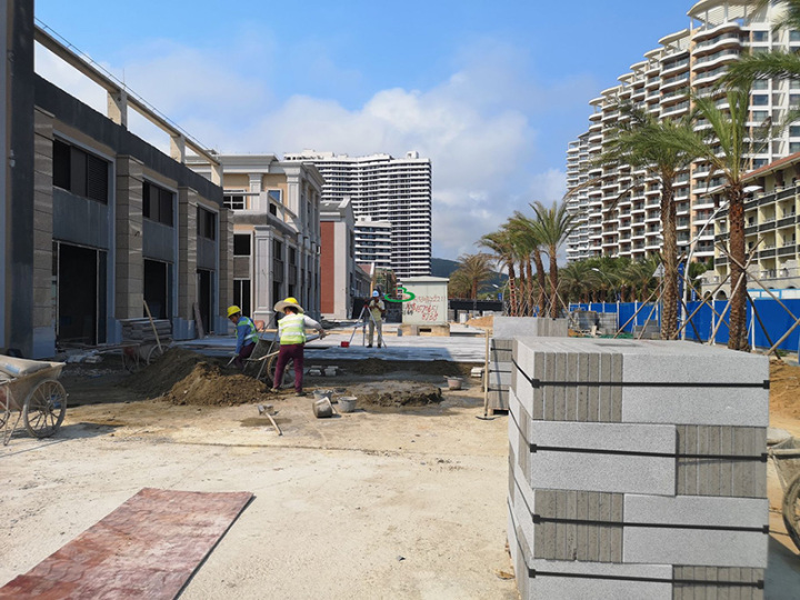 仿石PC砖应用场景