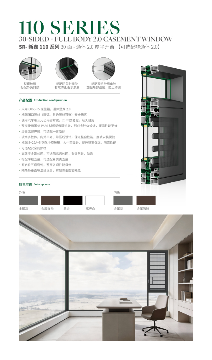 门窗品牌工艺细节展示