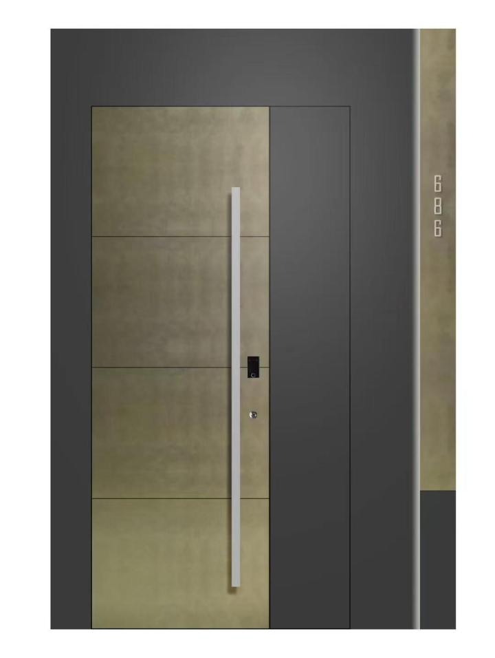 自建房大门定制案例展示