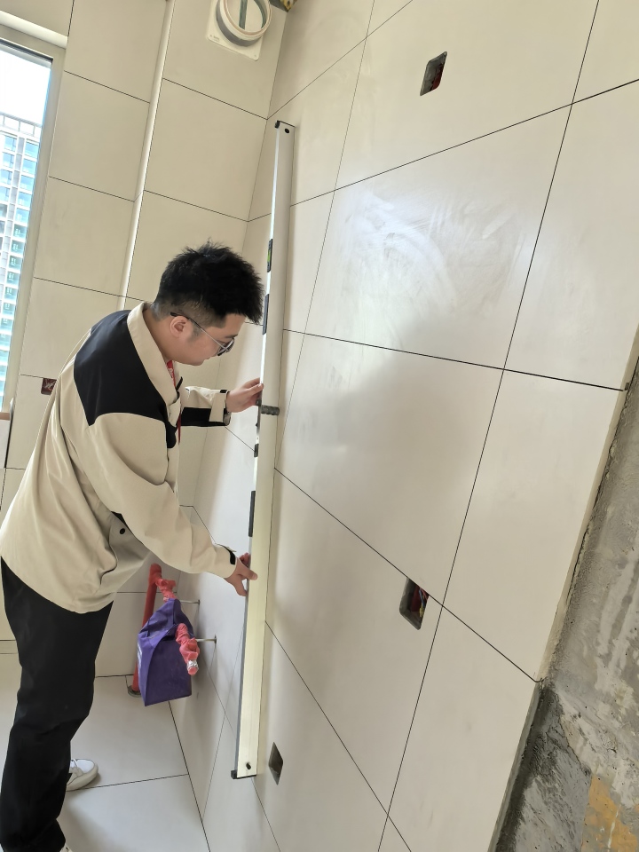乐优美窝施工现场管理实拍