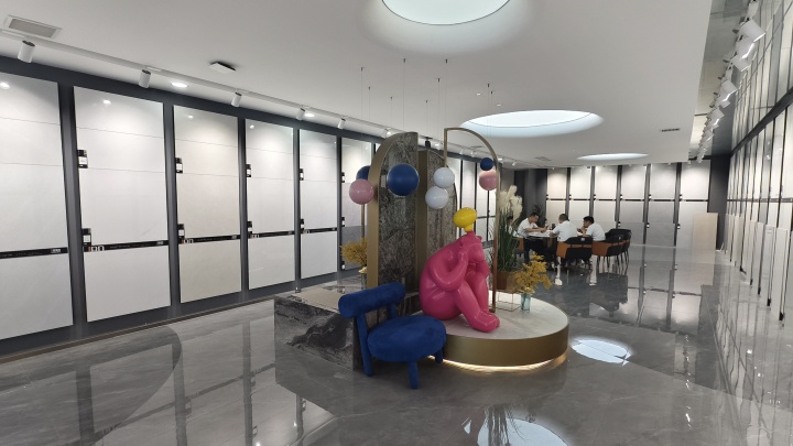 金博达瓷砖现代中式装修实景