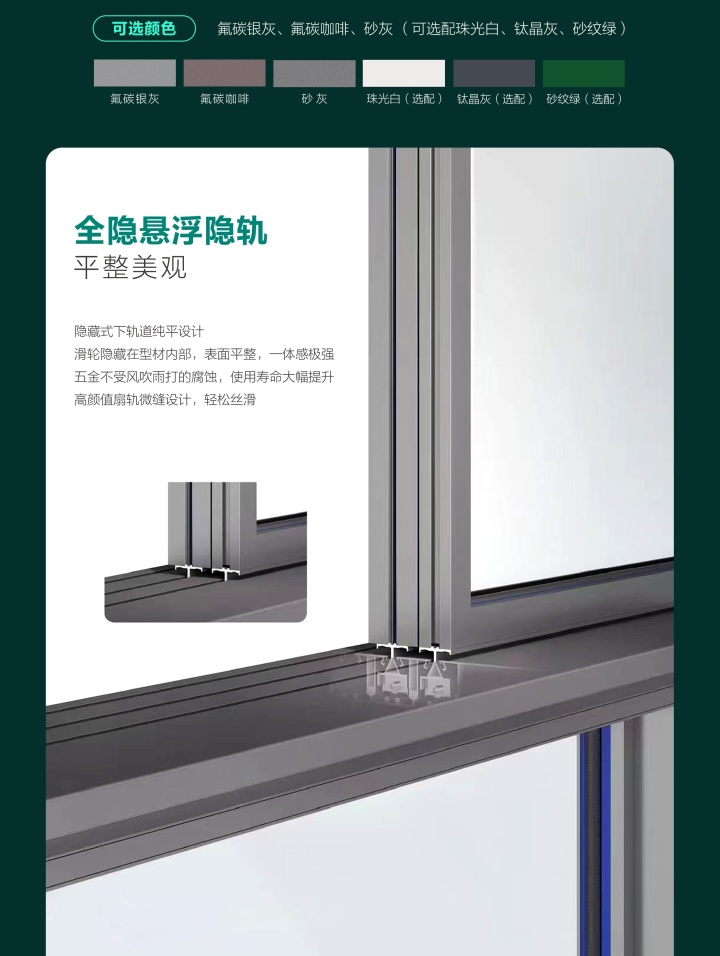 系统门窗安装实景
