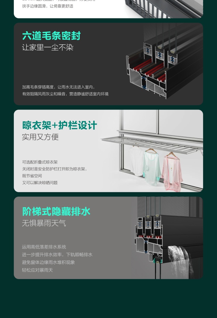 系统门窗安装实景