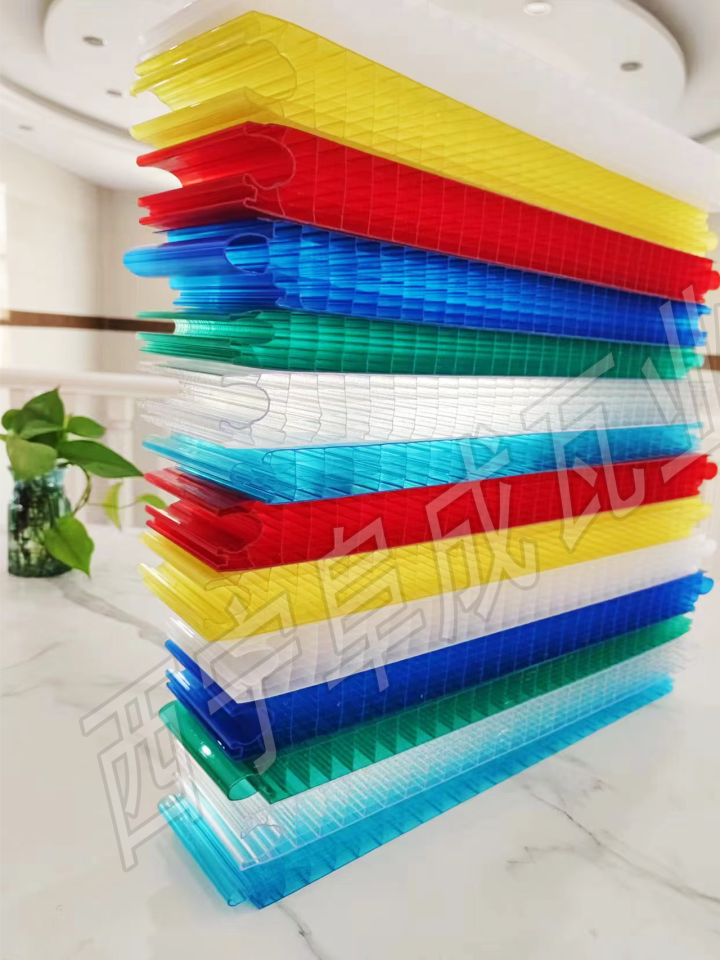 中空插接板生产线实拍