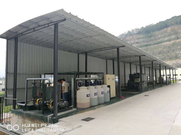 含镍废水处理工艺示意图