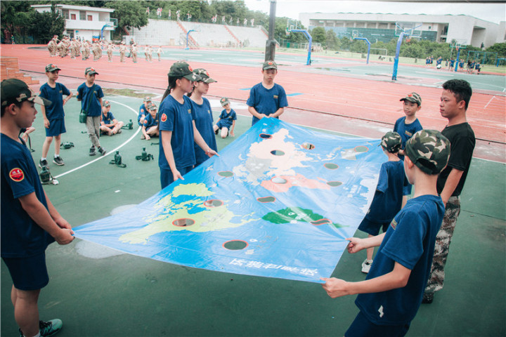穗鹰夏令营营地训练日常