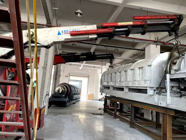 客户现场吊装施工实景