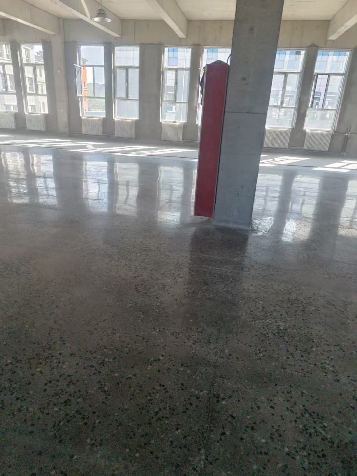 工业地坪改色施工示意图