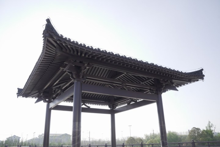 铝代木构件户外应用实景