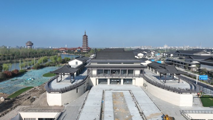 铝代木凉亭成品展示