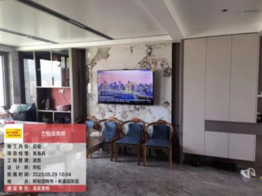 龙发装饰环保材料与工艺展示图