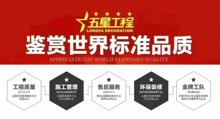 龙发装饰主材展示