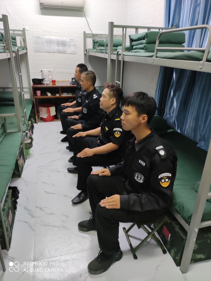 停车场秩序维护现场