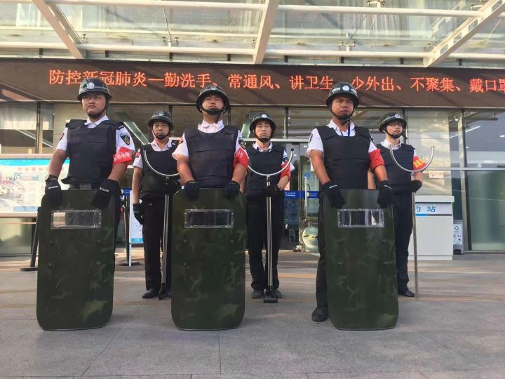 浙江恒坤保安服务有限公司活动保障现场