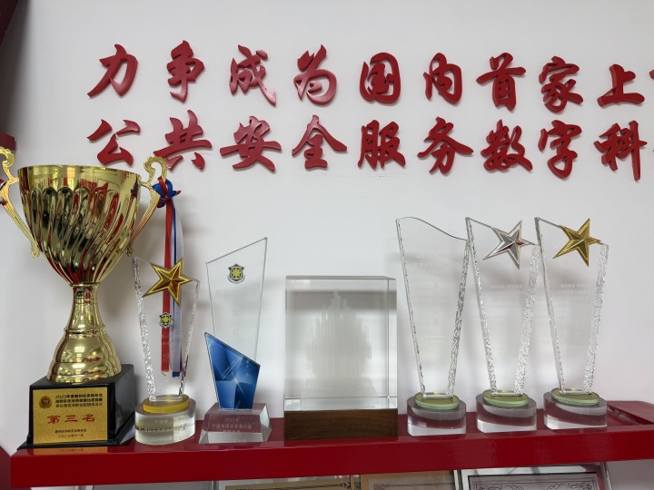 驻场保安团队集合训练