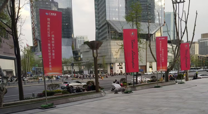 完工车展篷房实景