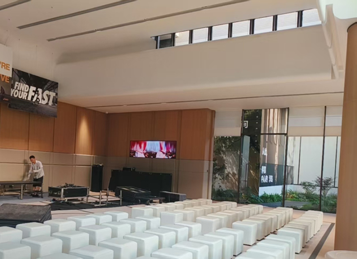 成都展会物料租赁现场服务实拍