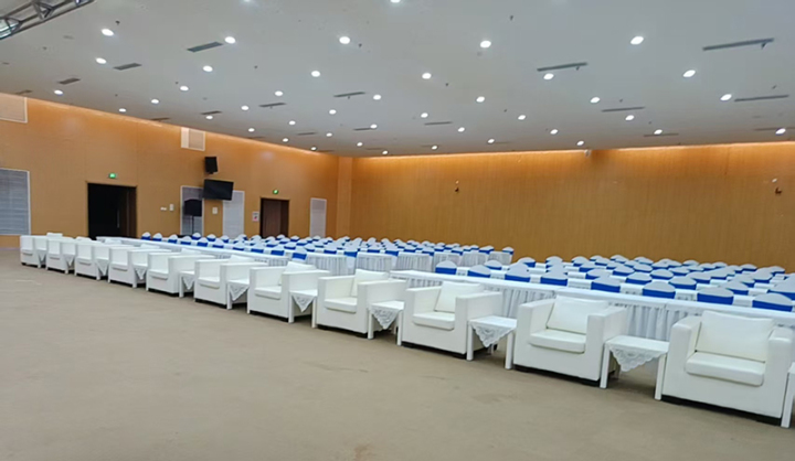 专业篷房搭建现场