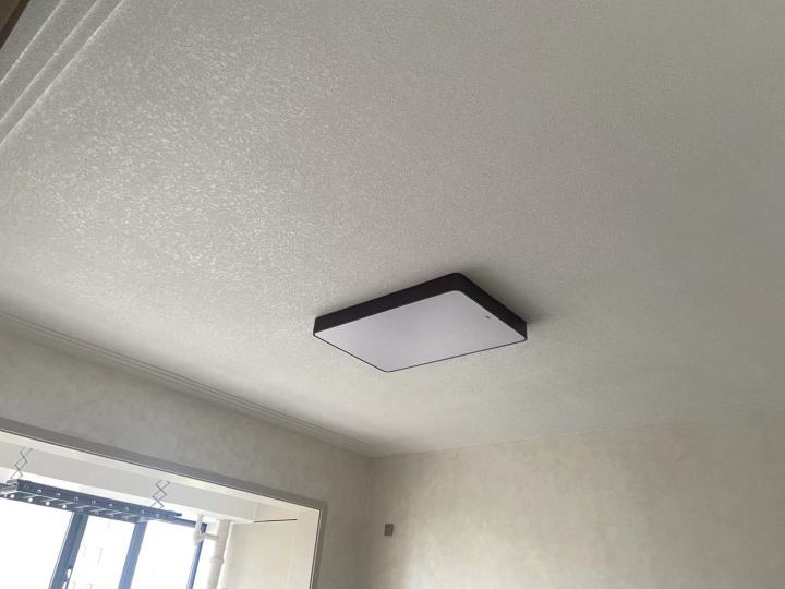 仿石漆完工实景对比
