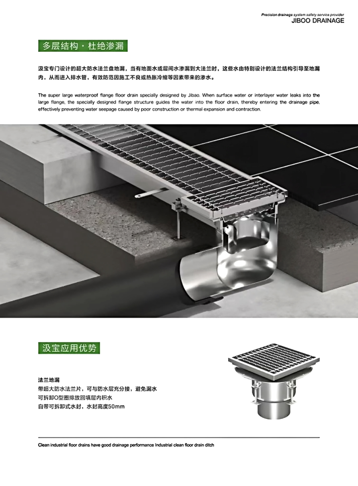 排水系统安装现场图