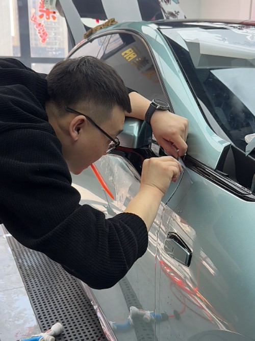 TPU车衣施工实拍
