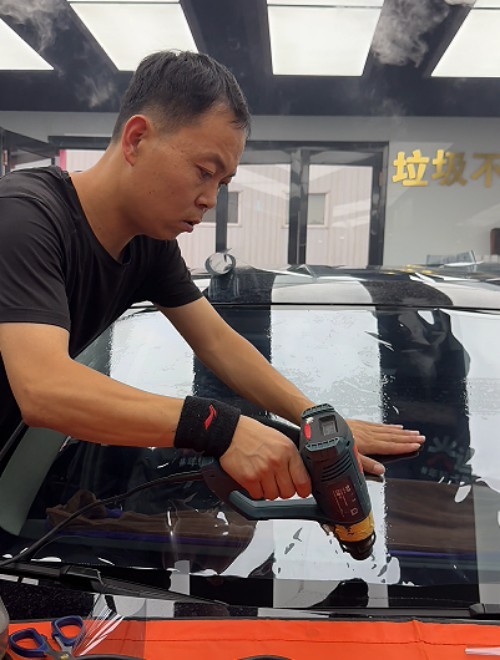 牧马人全车车衣施工前后对比