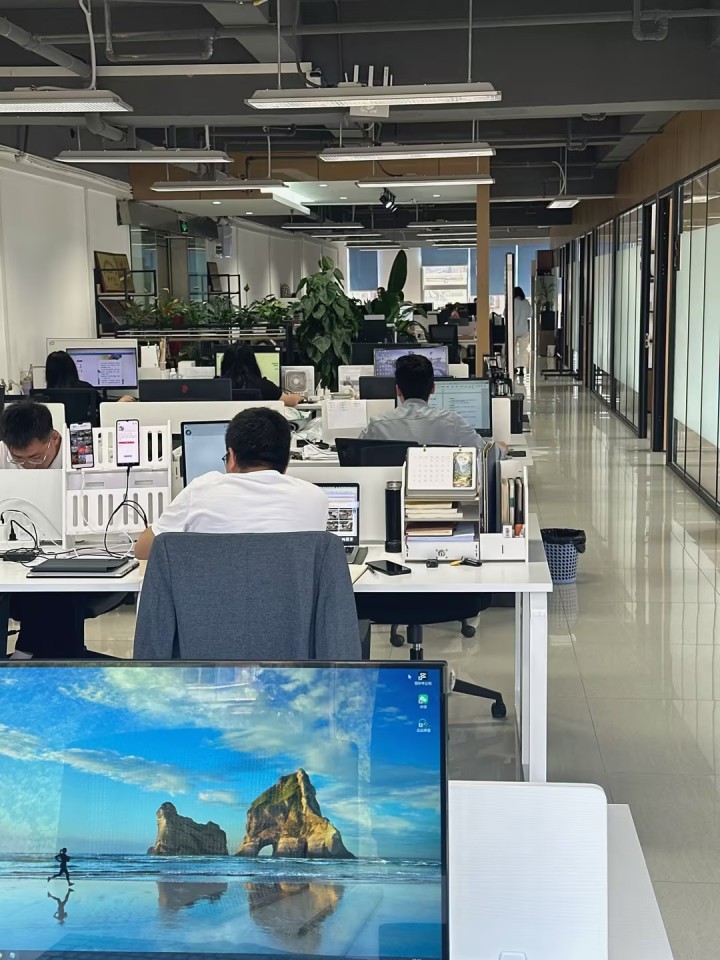 客户项目交付现场